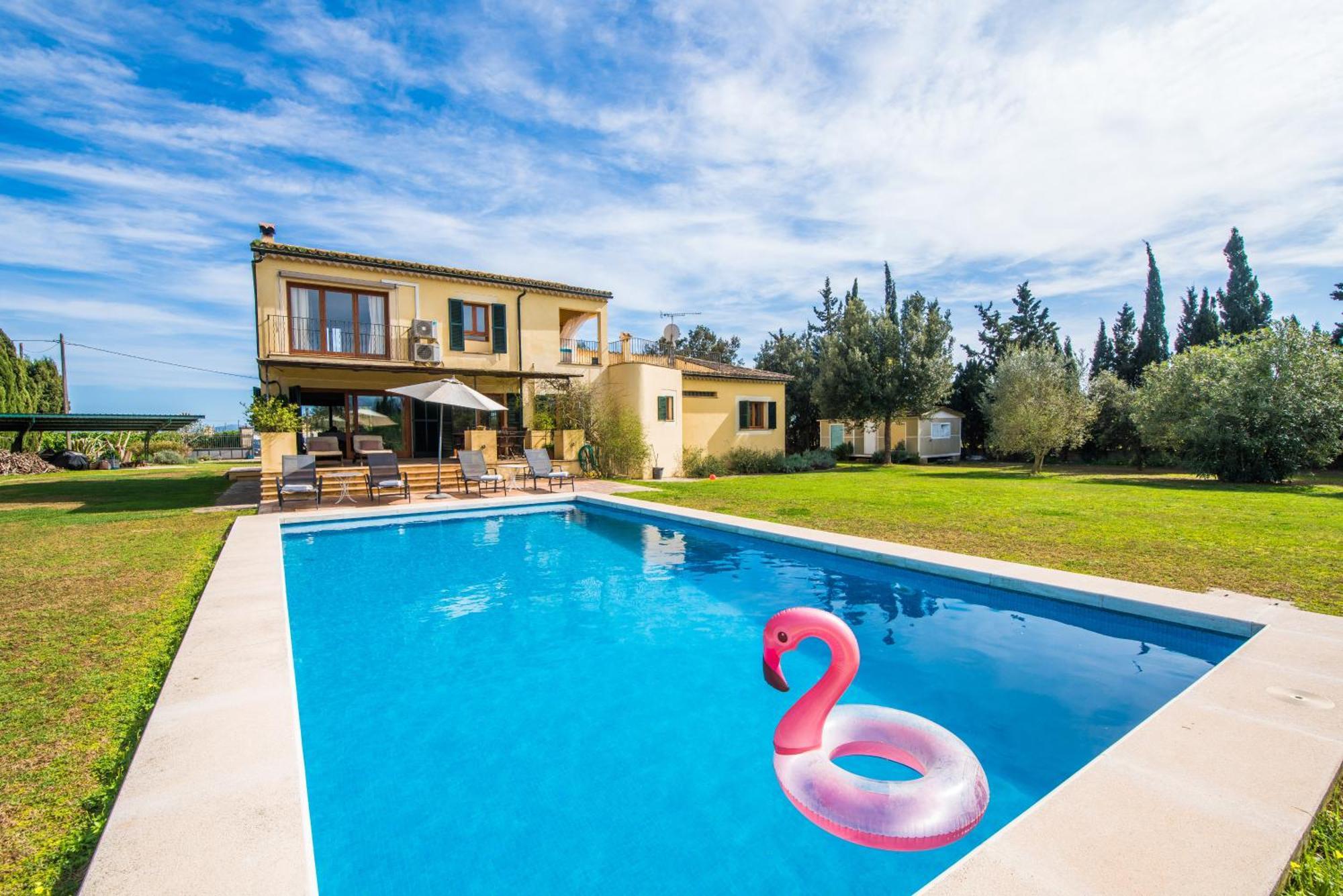 Traumhafte Finca Son Senyor - Mit Pferdekoppel Sa Pobla Exterior foto
