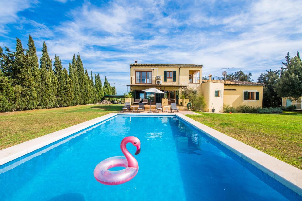 Traumhafte Finca Son Senyor - Mit Pferdekoppel Sa Pobla Exterior foto