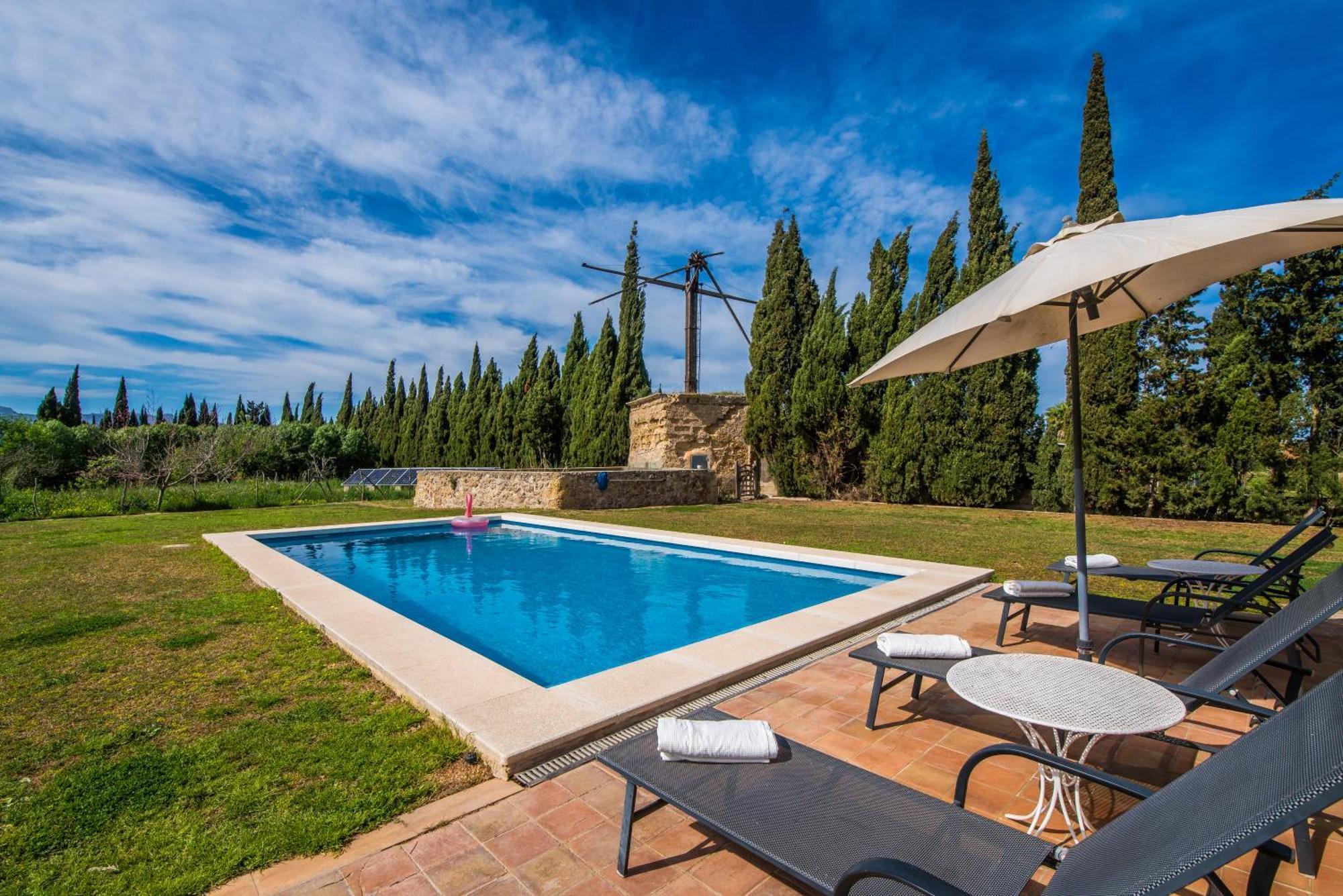 Traumhafte Finca Son Senyor - Mit Pferdekoppel Sa Pobla Exterior foto