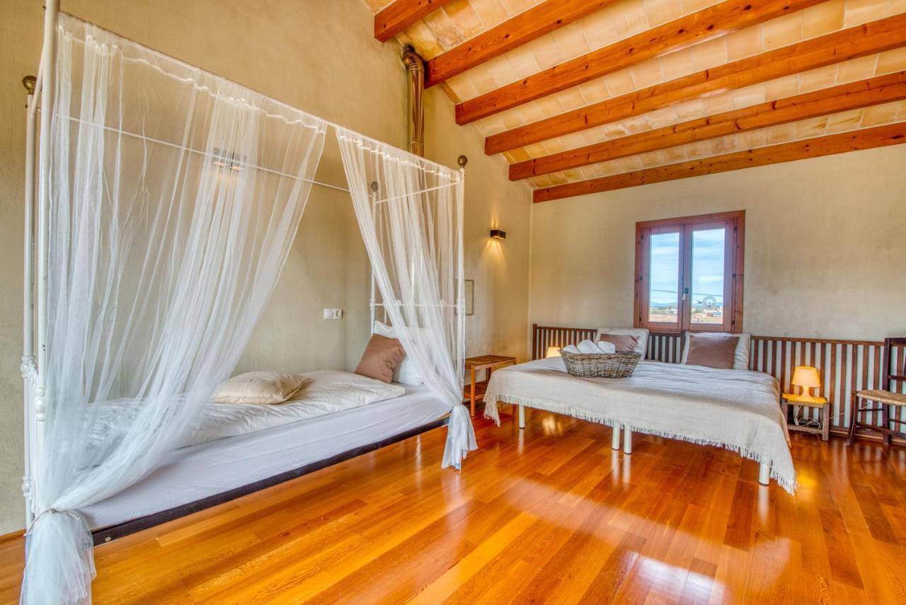 Traumhafte Finca Son Senyor - Mit Pferdekoppel Sa Pobla Exterior foto