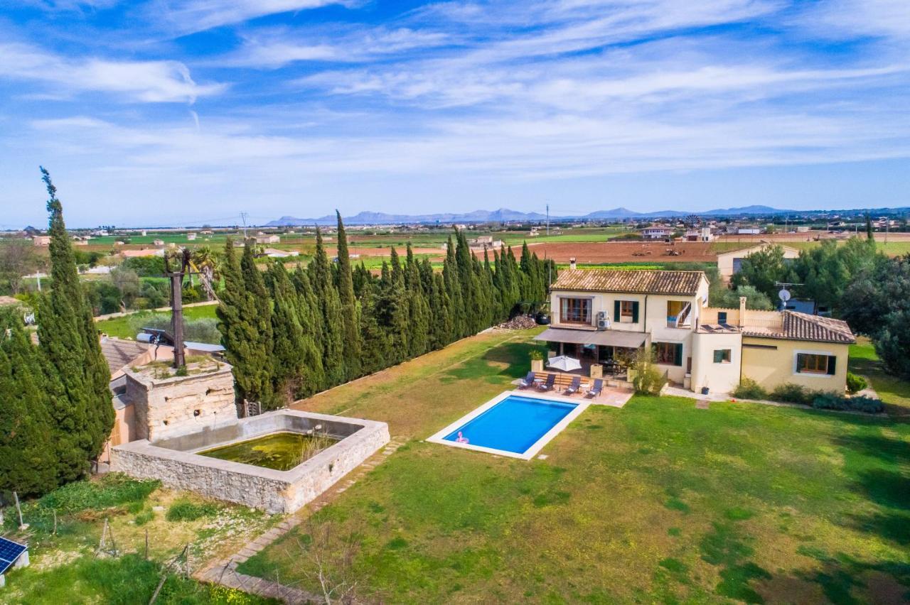 Traumhafte Finca Son Senyor - Mit Pferdekoppel Sa Pobla Exterior foto