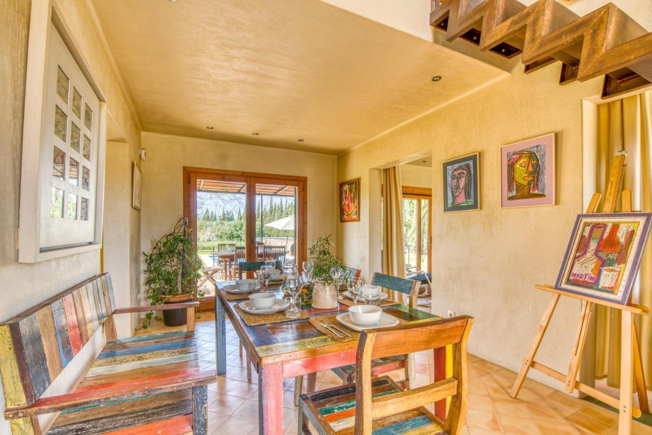 Traumhafte Finca Son Senyor - Mit Pferdekoppel Sa Pobla Exterior foto